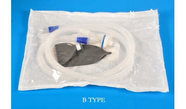 Anesthetic machine and respirator with the breathing pipeline for single use